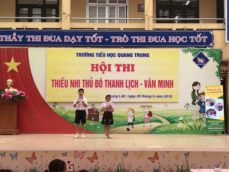 Hội thi "Thiếu nhi Thủ Đô Thanh Lịch - Văn Minh"